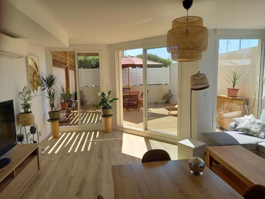 Appartement 100 M2 Terrasse Piscine Gruissan Eksteriør billede
