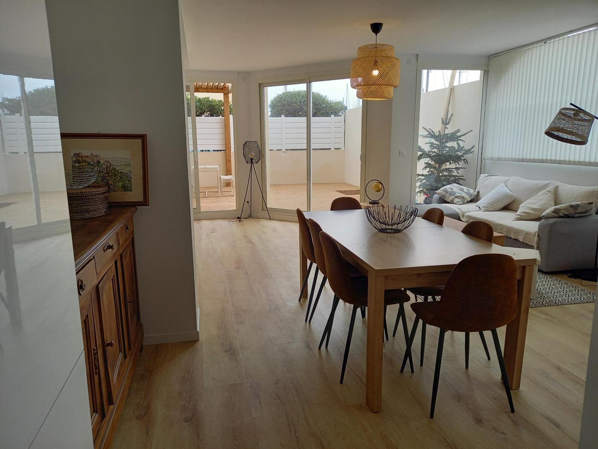 Appartement 100 M2 Terrasse Piscine Gruissan Eksteriør billede